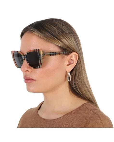 burberry 0be4393|Burberry Meryl BE4393 Cat Eye Sunglasses .